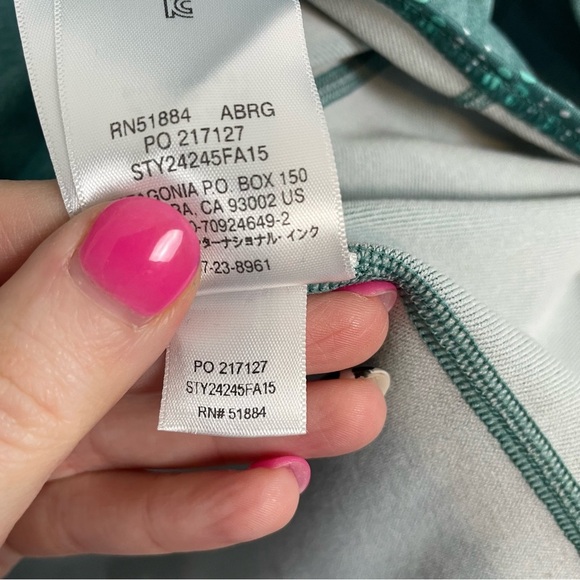 Patagonia Thermal Speedwork Half-Zip Pullover Size Medium - Picture 6 of 8